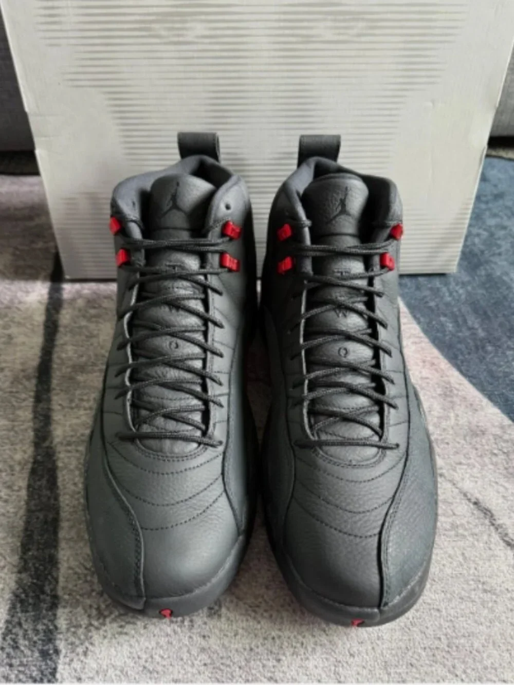 Nike Air Jordan Retro 12XI Bloodline Black Red Shoes